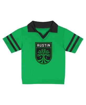 2-Piece Toddler Green Austin FC Charming Dude Top and Short Set