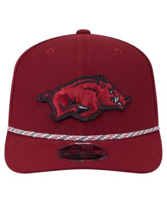 Men's Cardinal Arkansas Razorbacks Game Day Multi-Rope 9SEVENTY Stretch-Snap Hat