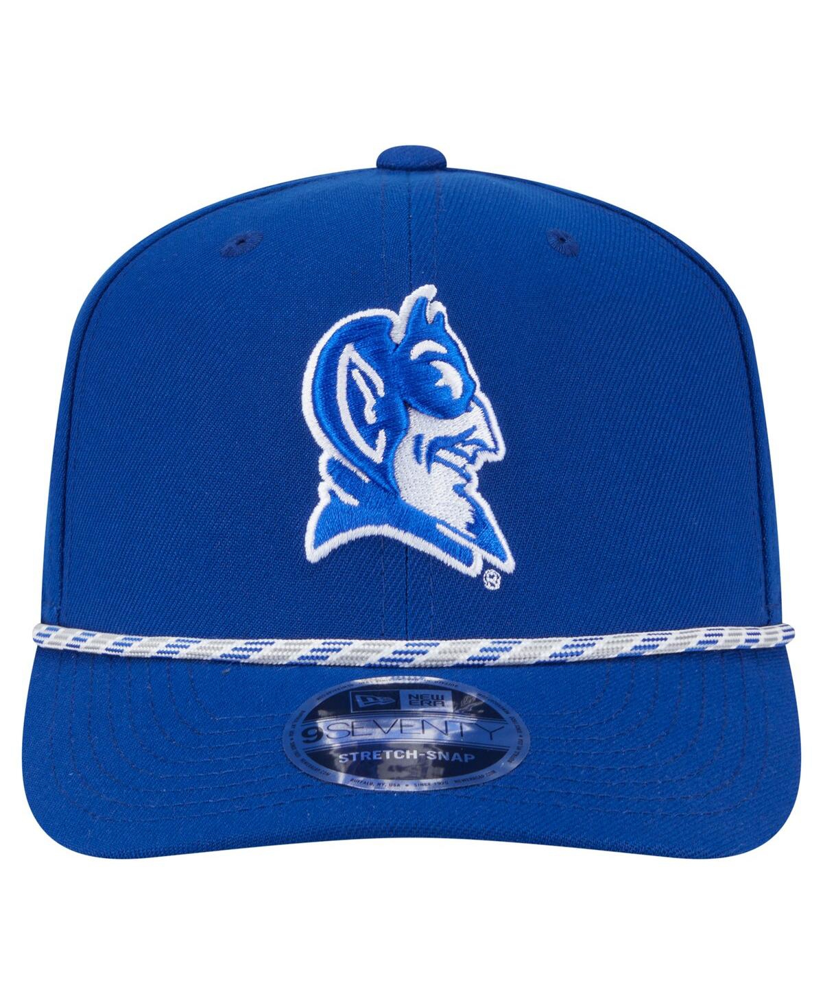 New Era Men's Royal Duke Blue Devils Game Day Multi-Rope 9SEVENTY Stretch-Snap Hat