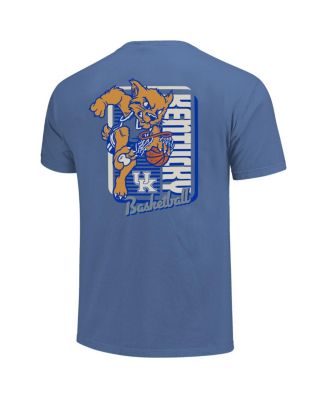 Men's Royal Kentucky Wildcats Comfort Colors Mascot Dunk T-Shirt