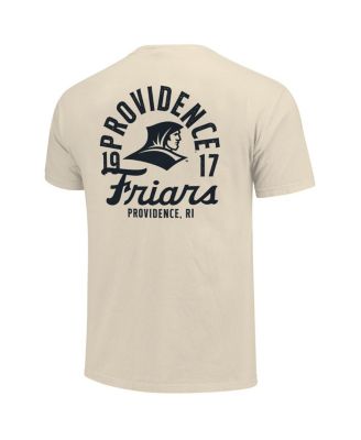 Men's Cream Providence Friars Comfort Colors Mascot Overlay T-Shirt