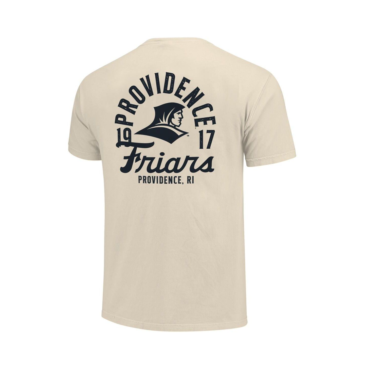 Мужская футболка Image One Cream Providence Friars Comfort Colors Mascot Overlay — фото 2