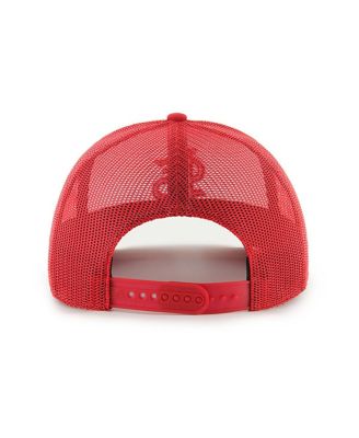 Men's White/Red St. Louis Cardinals Freshman Trucker Adjustable Hat