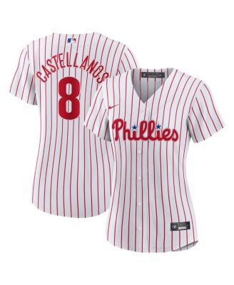 Nike - Women's Nick Castellanos White Philadelphia Phillies Home Replica Player Jersey