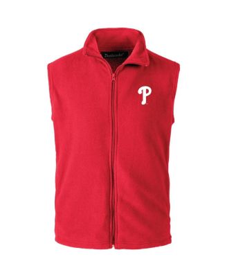 Dunbrooke - Men's&nbsp; Red Philadelphia Phillies Houston Full-Zip Vest