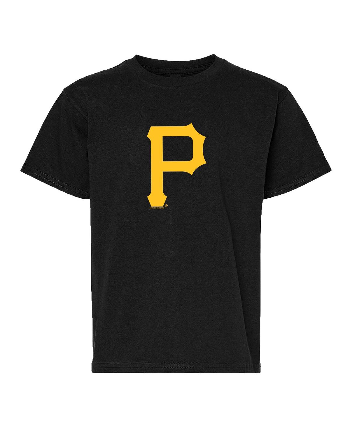 Soft As A Grape Big Boys And Girls Black/gray Pittsburgh Pirates T-shirt, Set Of 2 In Gray