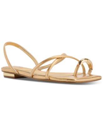 ALDO - Women's Synthesa Strappy Toe-Ring Flat Sandals