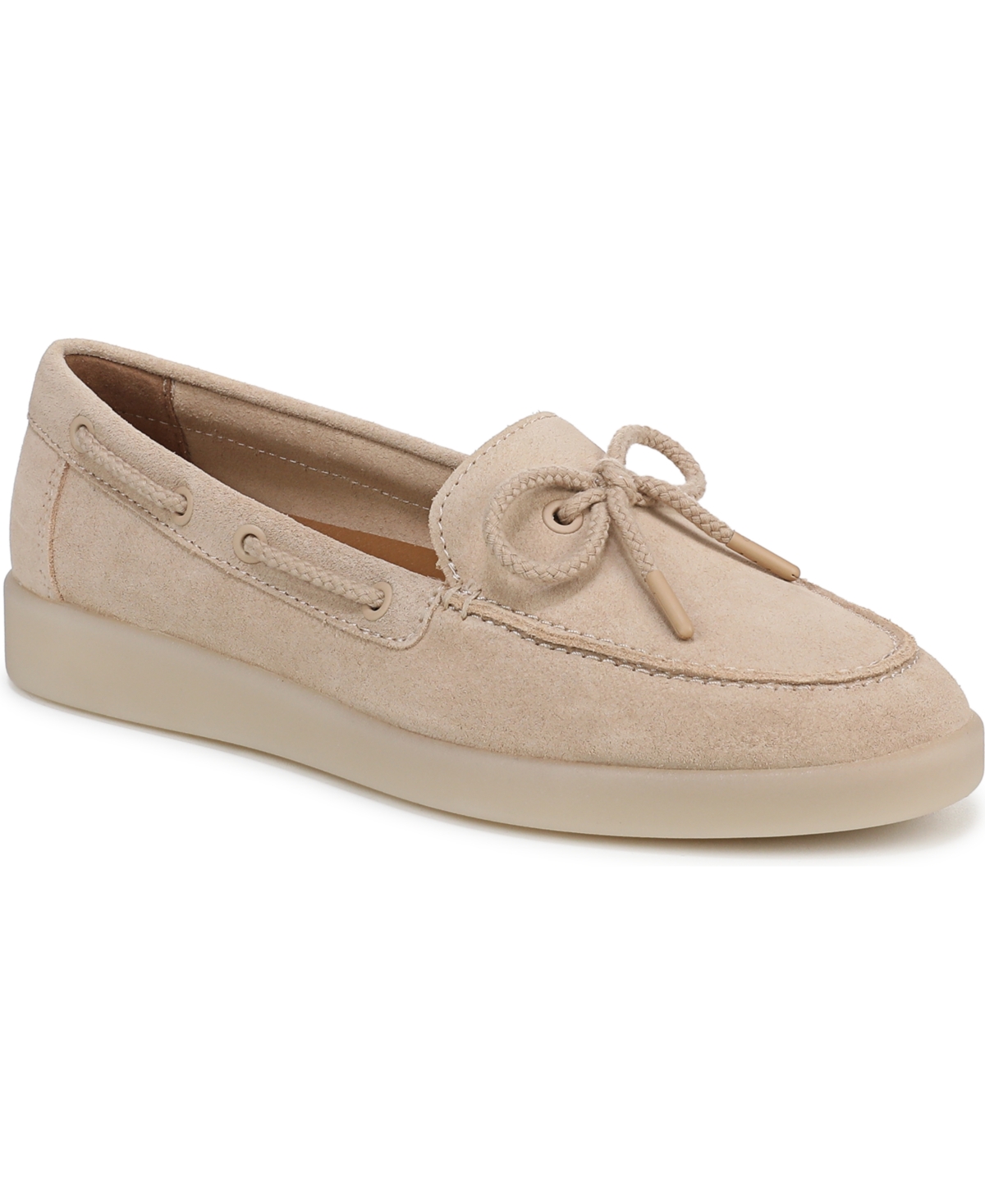 Naturalizer Keelboat Boat Shoe In Coastal Tan Suede
