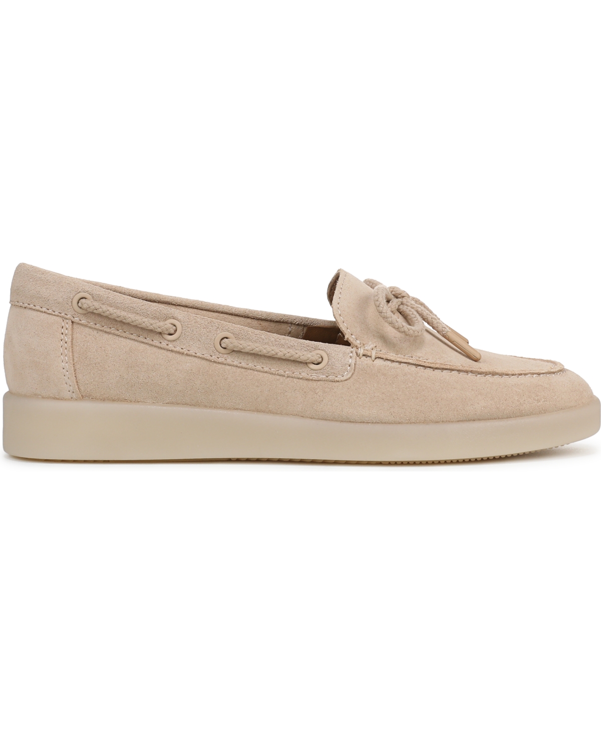 Naturalizer Keelboat Boat Shoe In Coastal Tan Suede