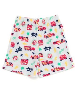 Baby Boys Disney Mickey Mouse Waffle knit T-Shirt Shorts Outfit Set