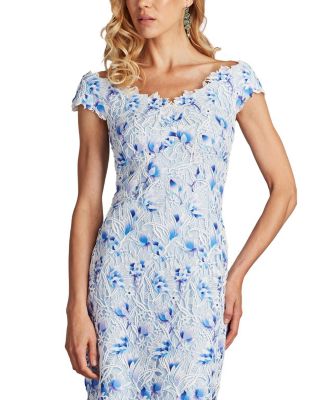 Women's Arid 3D Floral Embroidered Dress