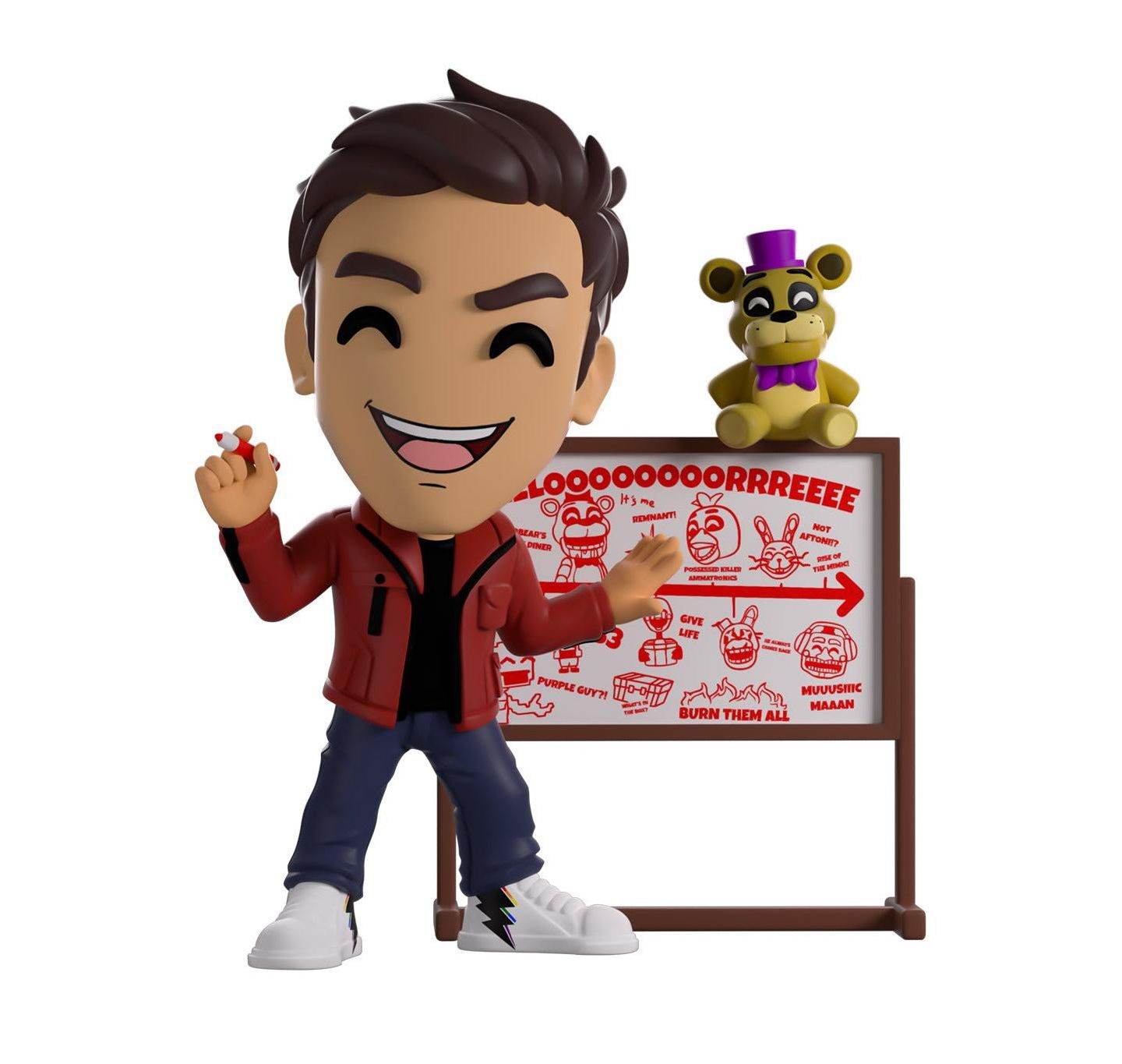 Детская фигурка Youtooz Game Theory MatPat 4.7" Action Figure, Ages 14+ — фото 2