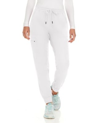 Women's Seven Pocket Cargo Scrub Pants Joggers with 4-Way Stretch