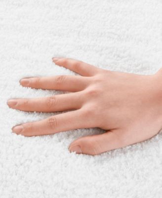 Splendor Reversible Tufted Cotton Bath Rug, 17" x 24"