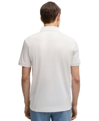 Men's Mercerized Cotton Regular-Fit Polo Shirt