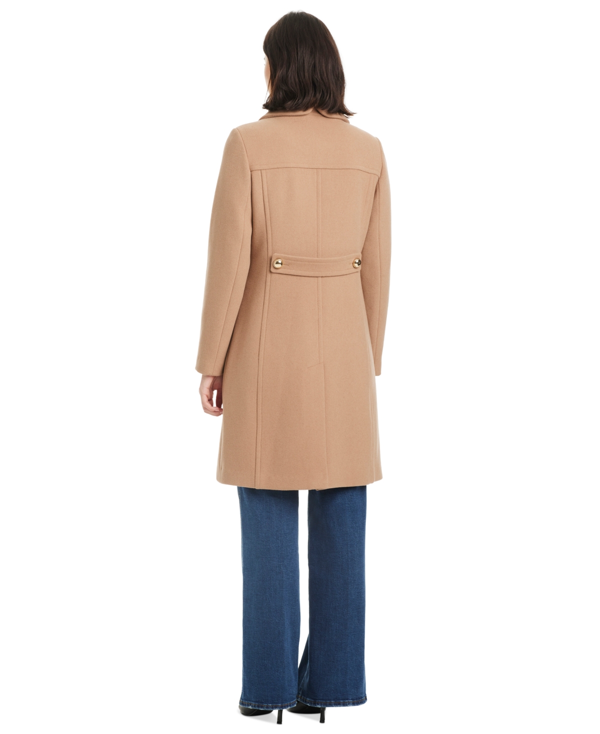 Kate Spade Women's Single-breasted Coat In Brown