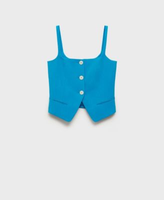 Women's Open Back Suit Vest