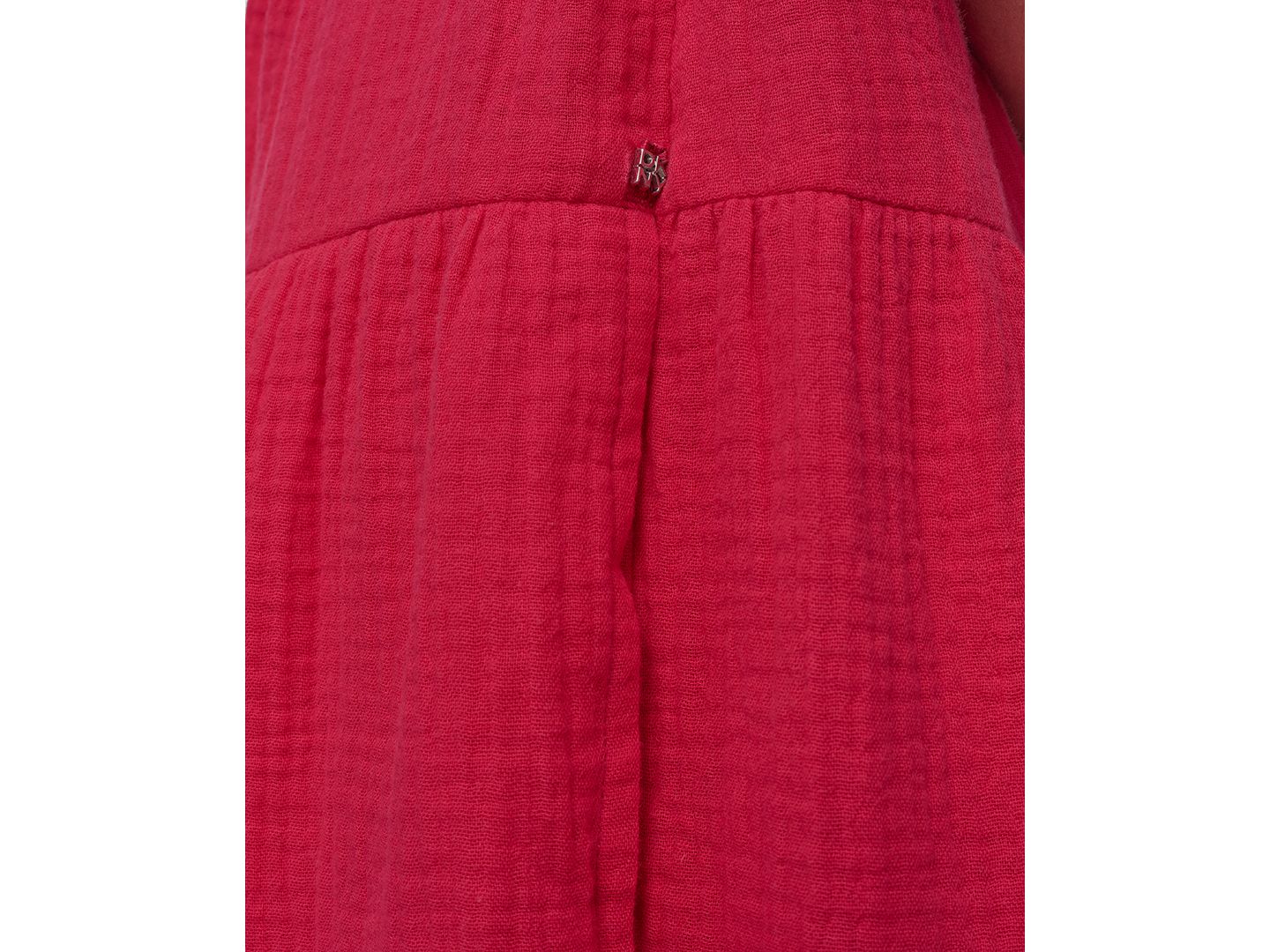 Женское платье DKNY Jeans Double Crepe Gauze Sleeveless Mini, цвет: Azalea — фото 6