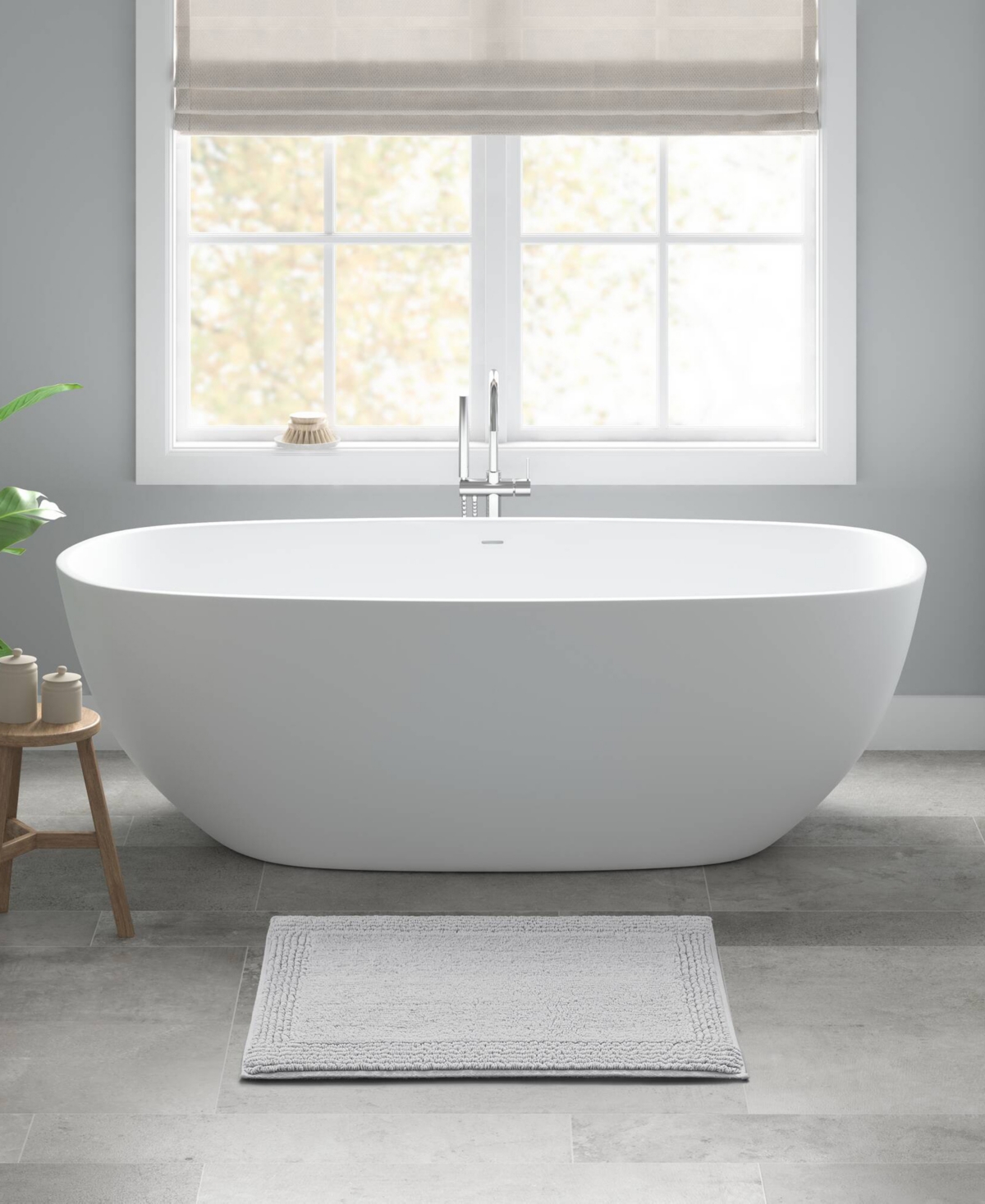 Madison Park Signature Splendor Reversible Tufted Cotton Bath Rug, 20" X 30"