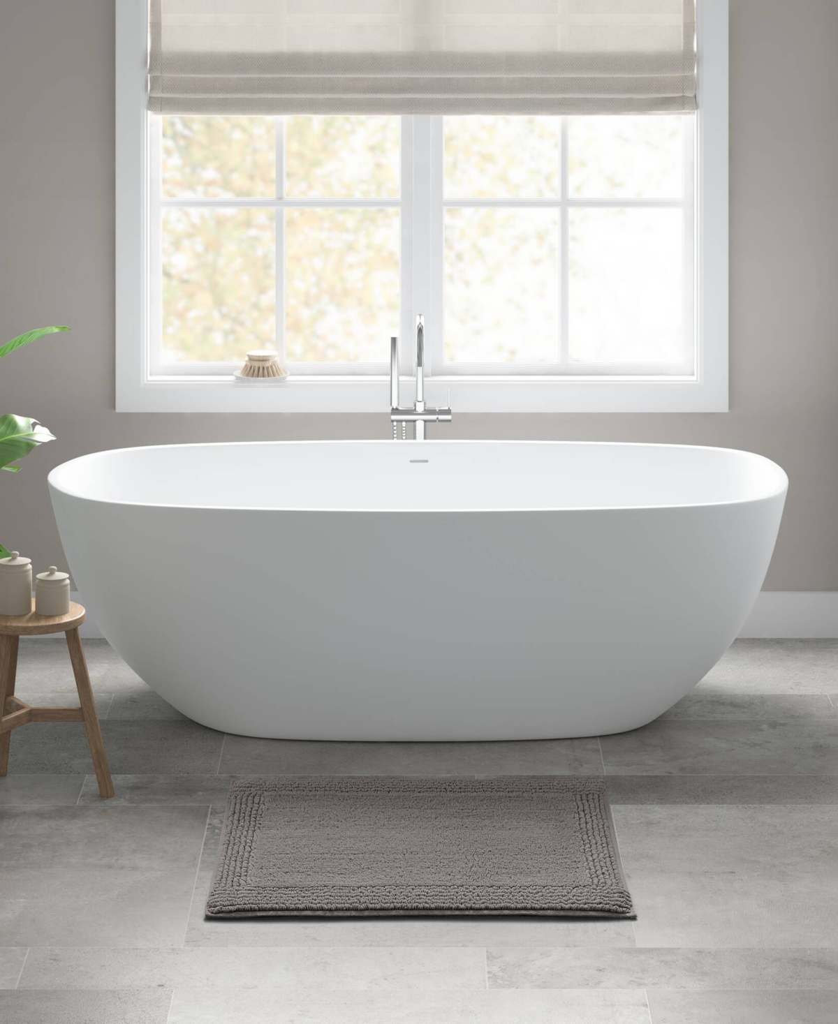 Madison Park Signature Splendor Reversible Tufted Cotton Bath Rug, 20" X 30"