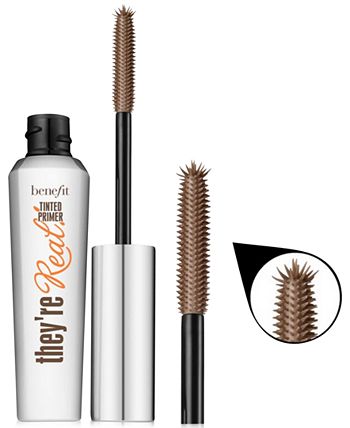Benefit Cosmetics - they're real! tinted primer mascara