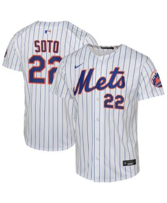 Nike - Big Boys and Girls Juan Soto White New York Mets Home Limited Player Jersey