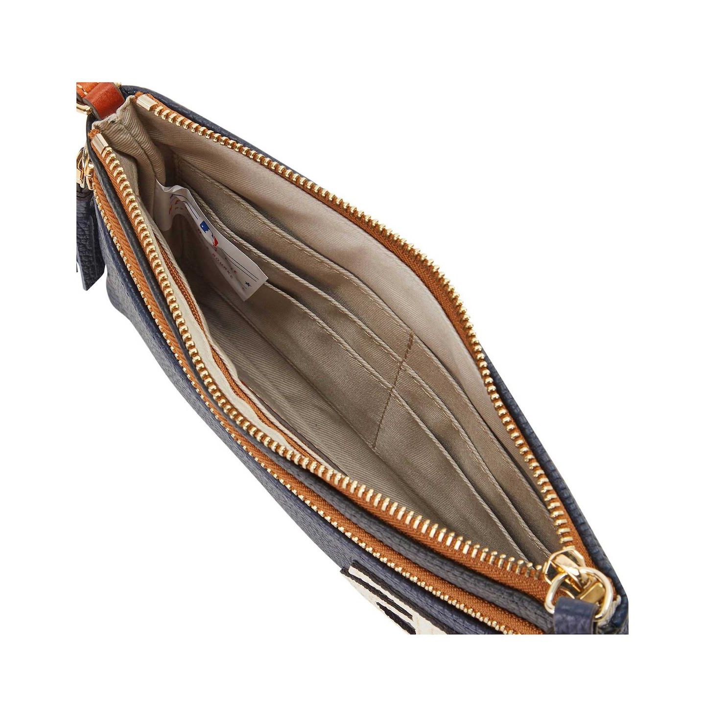 Женская сумка Dooney & Bourke Minnesota Twins Infield Double-Zip Wristlet — фото 3