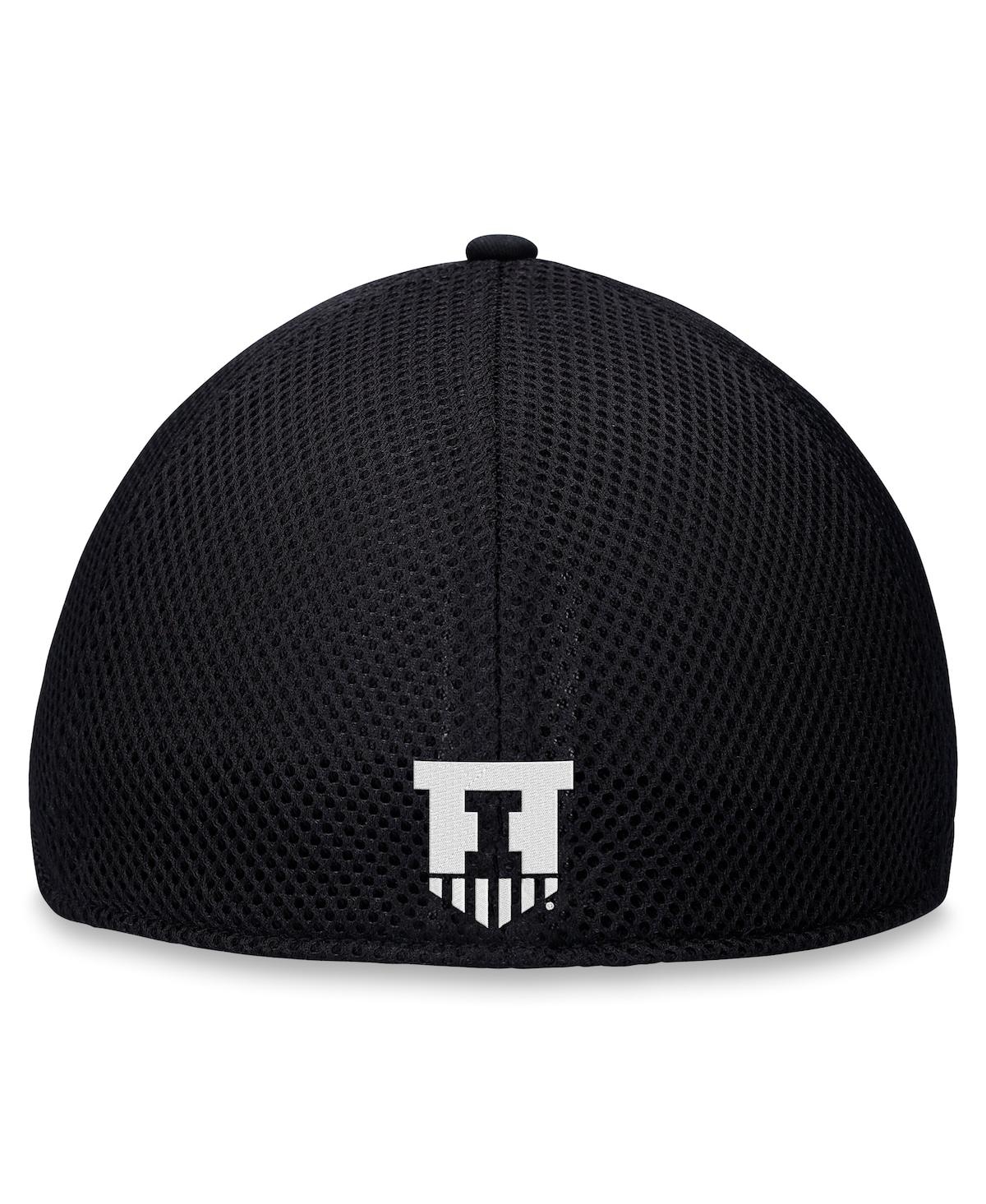 Top Of The World Men's Black Illinois Fighting Illini Spacer Flex Hat In Black