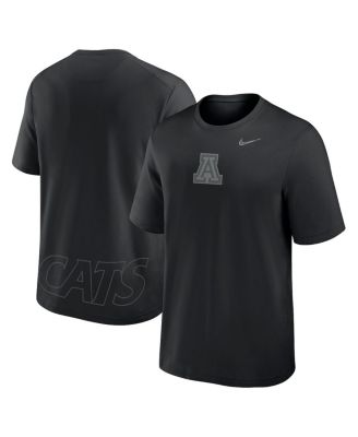 Nike - Men's Black Arizona Wildcats Primary Statement Two-Hit Performance T-shirt