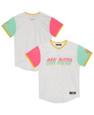 Nike - Preschool White San Diego Padres City Connect Jersey