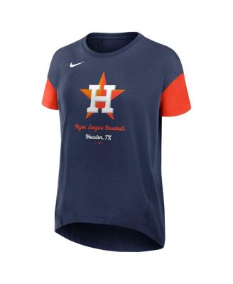 Women's Navy Houston Astros Flowy Fashion T-Shirt