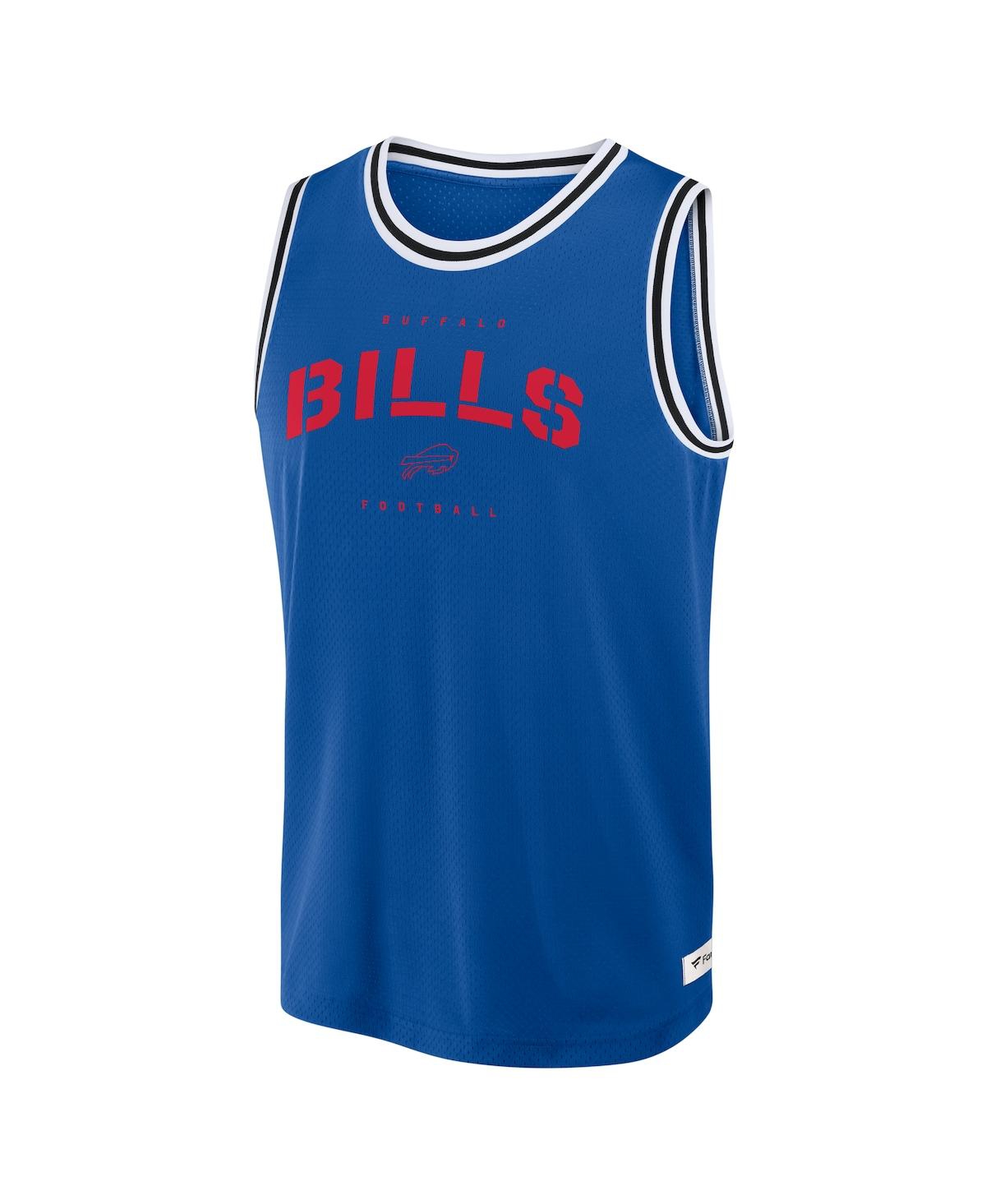 Fanatics Men's Royal Buffalo Bills Elements Future Ground Jersey Tank Top In Royal