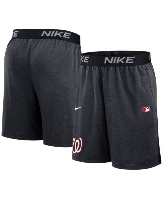 Nike - Men's Navy Washington Nationals Authentic Collection Performance Knit Shorts