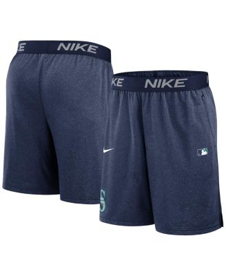 Nike - Men's Navy Seattle Mariners Authentic Collection Performance Knit Shorts