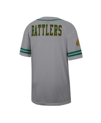 Men's Gray Florida A & M Rattlers Free Spirited Baseball Jersey