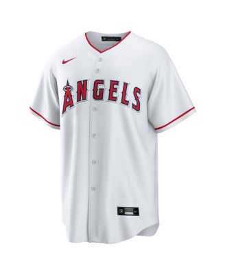 Men's Yusei Kikuchi White Los Angeles Angels Home Replica Jersey