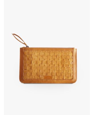Nesmia Basketweave Clutch