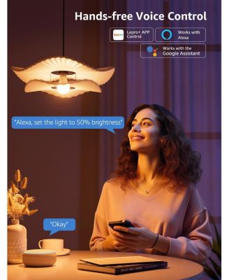 AI Smart LED Light Bulbs with App Control, Music Sync, WiFi & Bluetooth – Light Bulbs