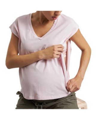 Maternity Ripe Marly Zip Nursing Tee