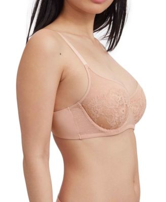 Women's Lace Amour Full Coverage Unlined Back Smoothing Bra