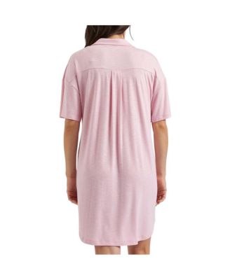 Maternity Dreamy Night Shirt in Dusty Pink - Comfy and Stylish Sleepwear