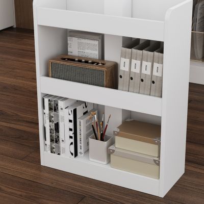 63 in. W L- Shaped Adjustable Height Desk Ergonomic Stand Up Desk White Home Office Sit With Memory Preset Controller