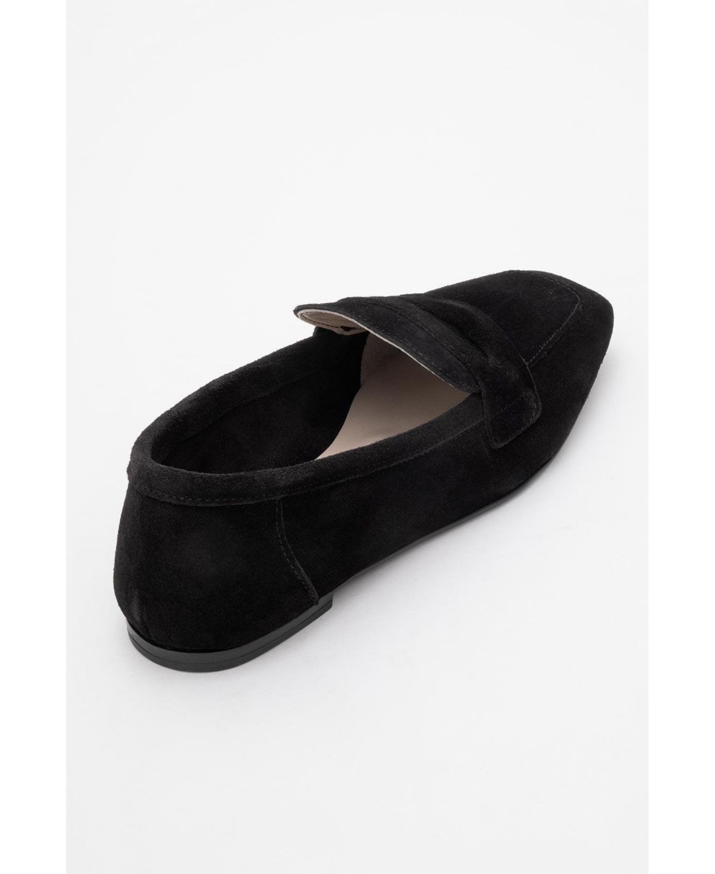 Женские туфли Forever & Always Shoes Morne Suede Leather, цвет: Чёрный замшевый кожаный — фото 2