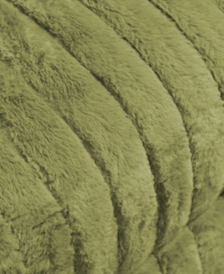 41" Jorvien Modern Chenille Power Swivel Glider Recliner with Pillows