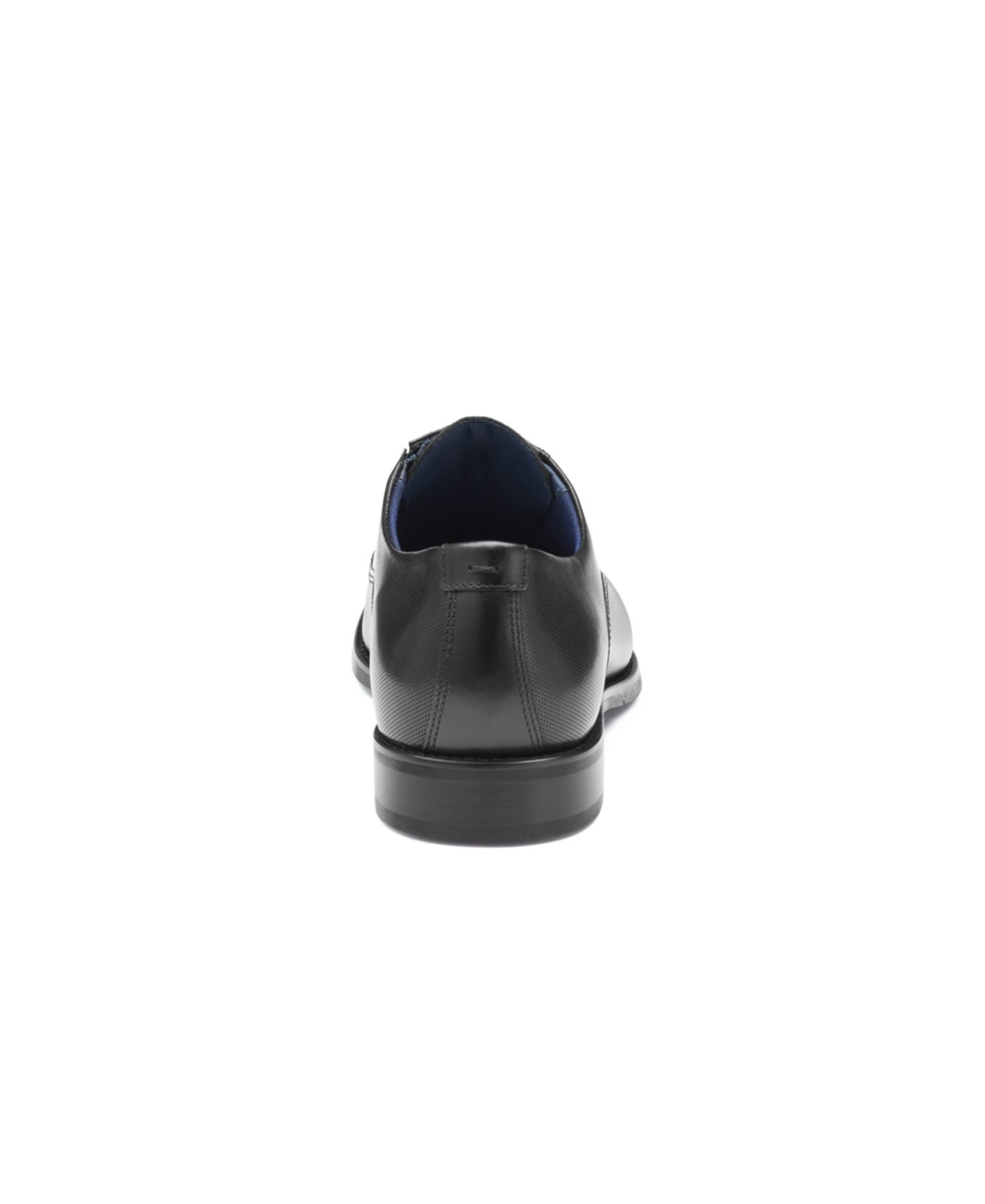 Обувь Johnston & Murphy Men's Landry Embossed Cap Toe, цвет: Чёрный — фото 3