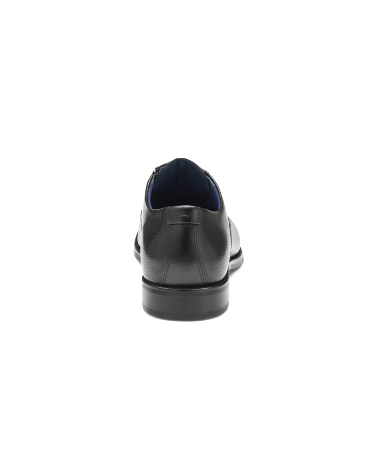 Johnston & Murphy Gibbons Cap Toe Derby In Black
