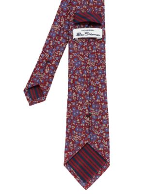 Men's Ditsy Floral Silk Tie