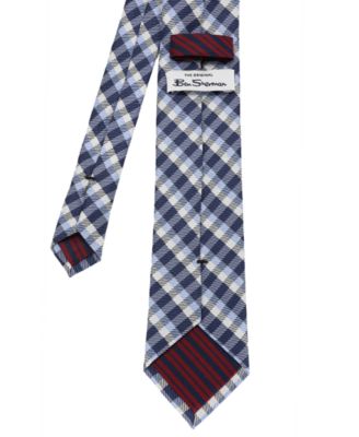 Men's Plaid Silk Tie