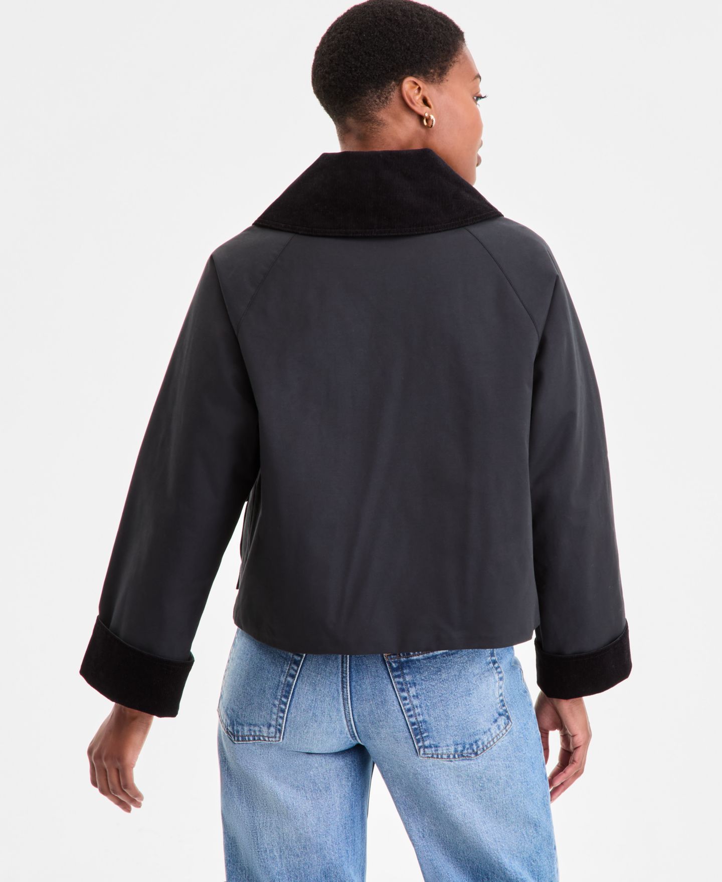 Женская куртка Barbour Nora Oversized-Collar Utility — фото 2