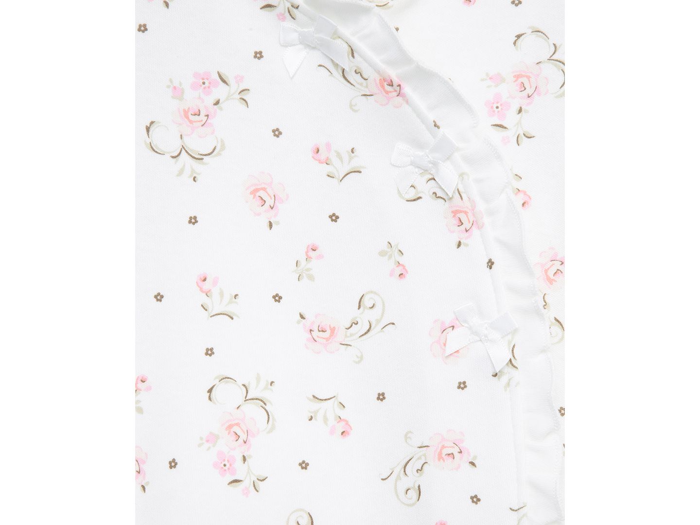 Подарочный набор Little Me Vintage Rose для малышек, 6 предметов, цвет: Розовый с принтом — фото 7